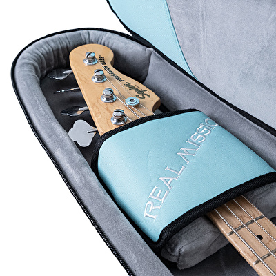Real Mission CoolVox-B Aqua Bas Gitar Taşıma Çantası